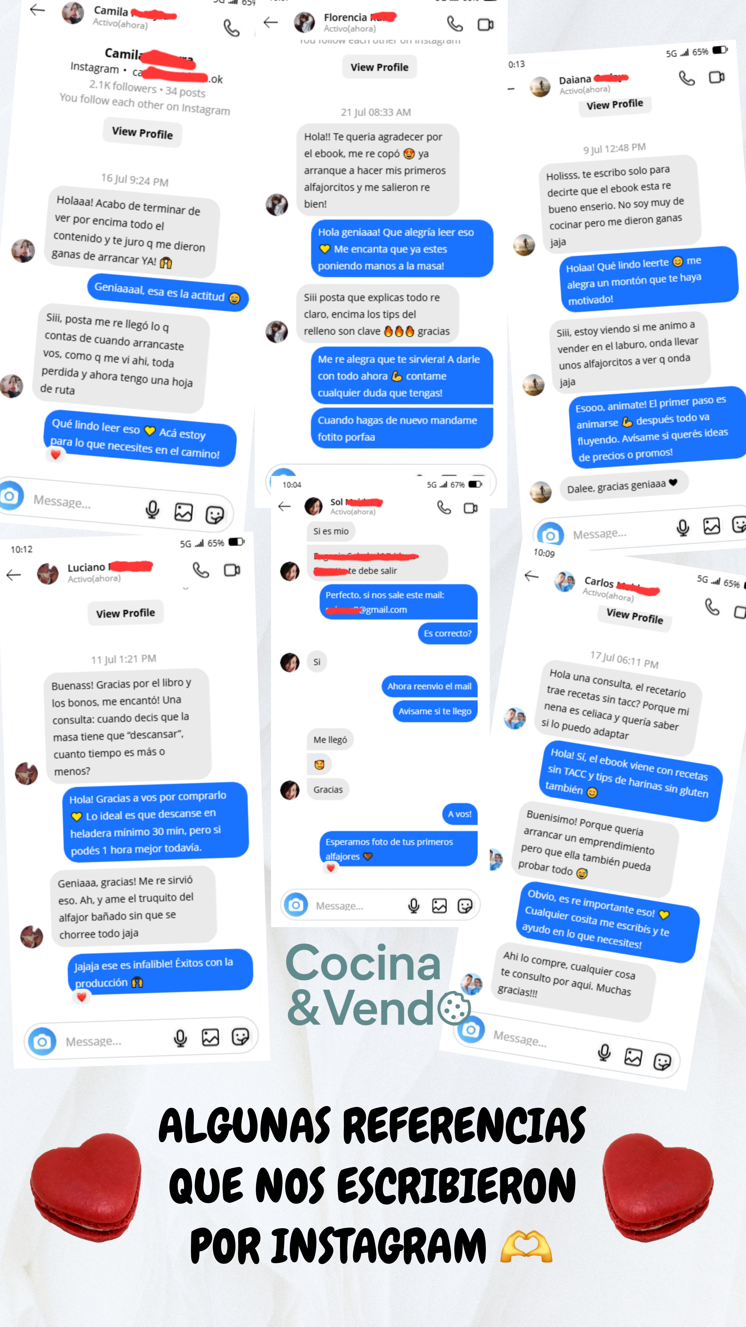 capturas referencias de clientes